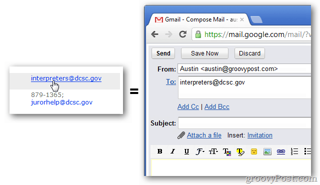 Google Mail Standard-E-Mail-Chrome
