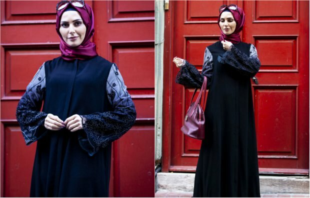 neueste abaya modelle