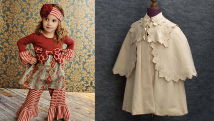 Vintage Kinderkleid Muster