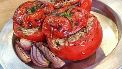 Wie macht man gefüllte Tomaten im Ofen?