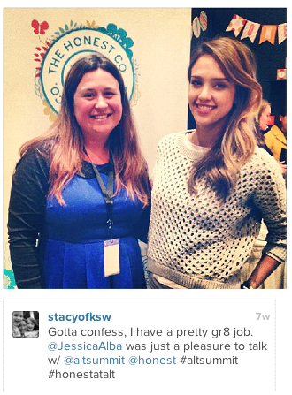 Stacy Teet und Jessica Alba