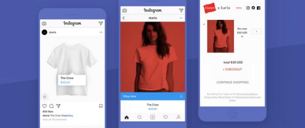 Instagram testet die Fähigkeit von Marken und Einzelhändlern, Produkte direkt auf der Plattform mit einer tieferen Shopify-Integration namens Shopping on Instagram zu verkaufen.