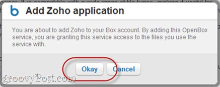 Zoho und Box.net synchronisieren
