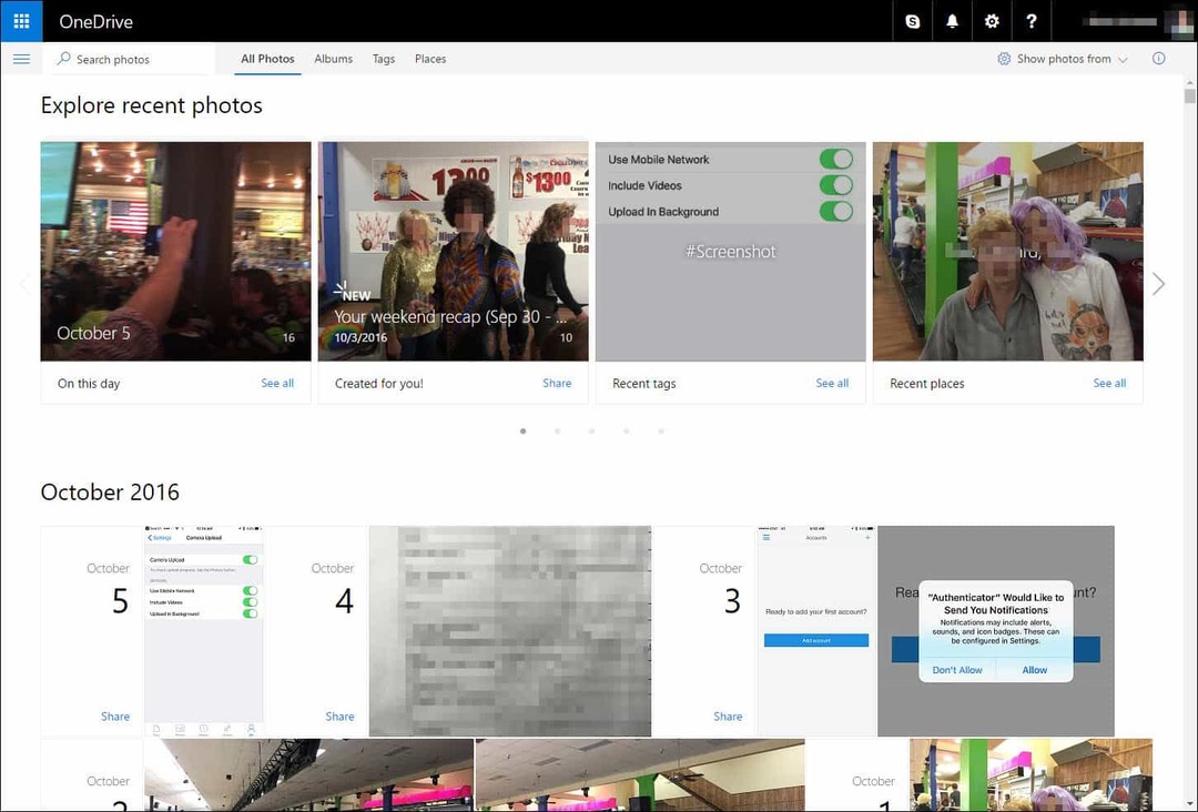 Automatische Sicherung Ihrer Fotos auf OneDrive von jedem mobilen Gerät