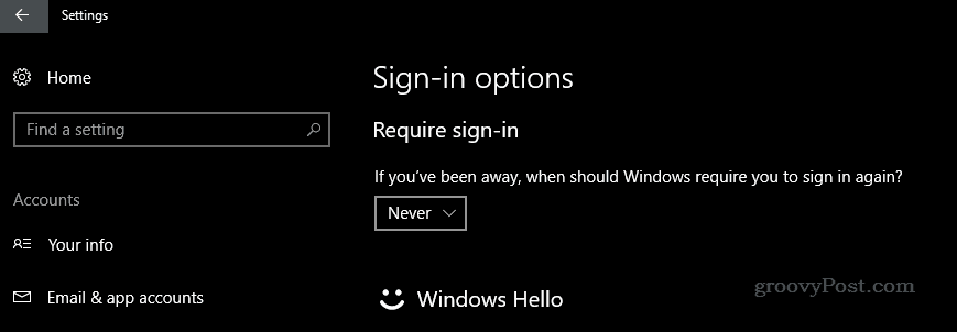 So deaktivieren Sie den Anmeldebildschirm, wenn Sie Ihr Windows 10-Gerät aktivieren