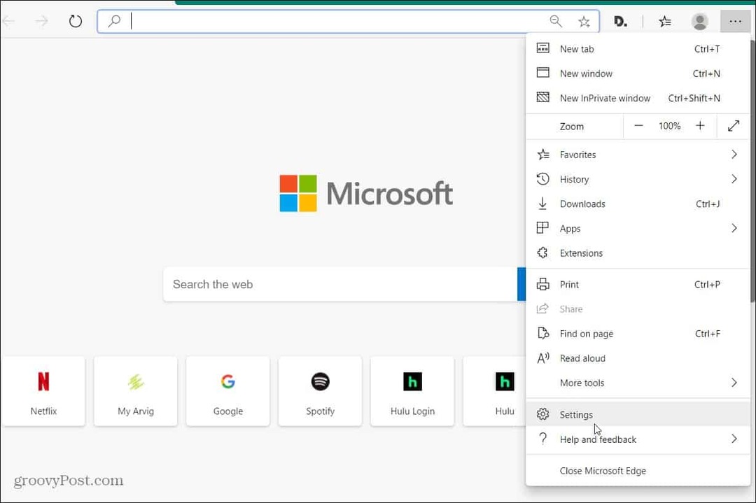 So ändern Sie den Download-Ordner in Microsoft Edge