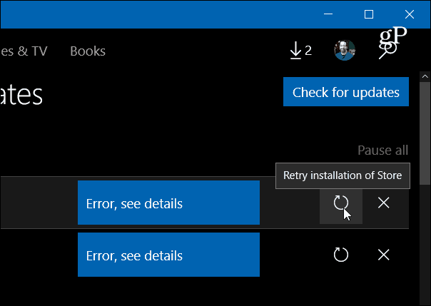 Setzen Sie den Windows 10 Store zurück, um nicht aktualisierte Apps und andere Probleme zu beheben