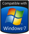 Windows 7 32 Bit und 64 Bit ist entsprechend kompatibel