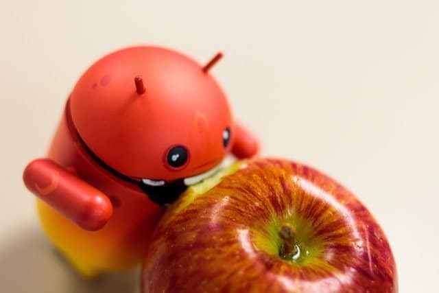 Android isst Apple