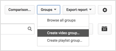 YouTube erstellt eine Videogruppe
