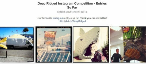 Beispiel für einen Instagram-Wettbewerb