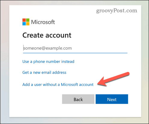 Fügen Sie unter Windows 11 ein lokales Benutzerkonto hinzu