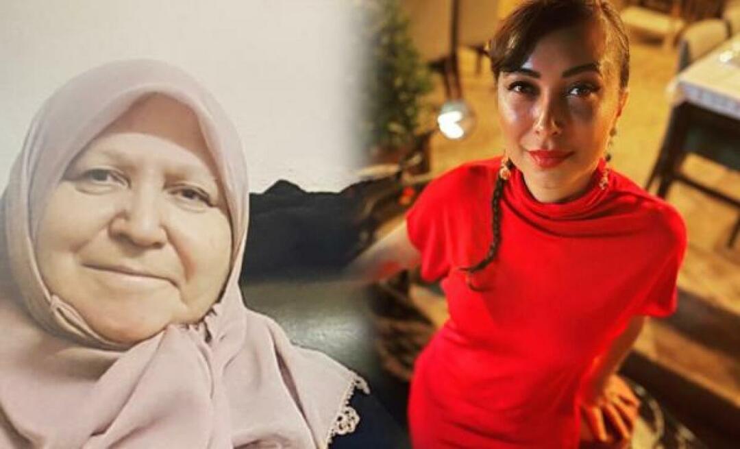 Die Mutter der Schauspielerin Canan Hoşgör ist gestorben!