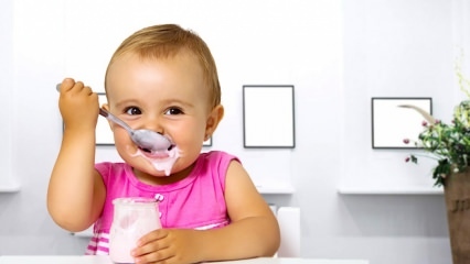 Joghurtrezept mit Muttermilch! Wie macht man praktischen Joghurt für Babys? Joghurt beweisen ...