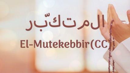 Was bedeutet al-Mutakabbir? Al Mutakabbir