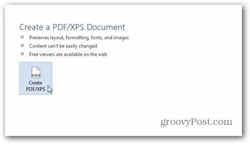 Wort 2013 als PDF speichern