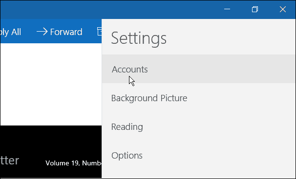 Windows 10 Mail App-Konten
