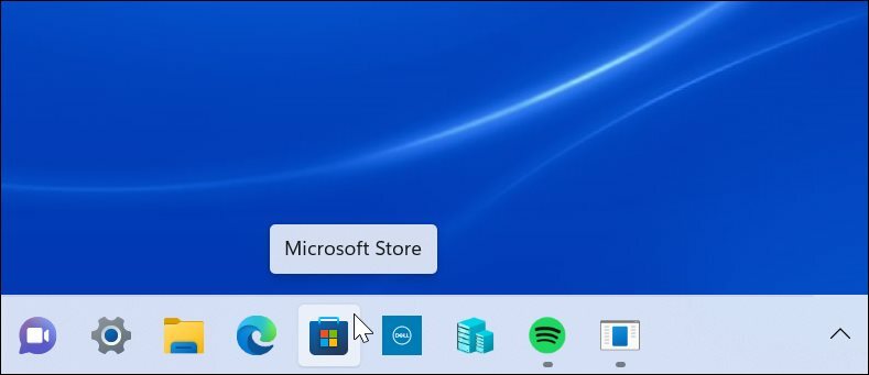 Microsoft Store-Taskleiste