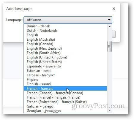 Chrome-Sprache ändern 5