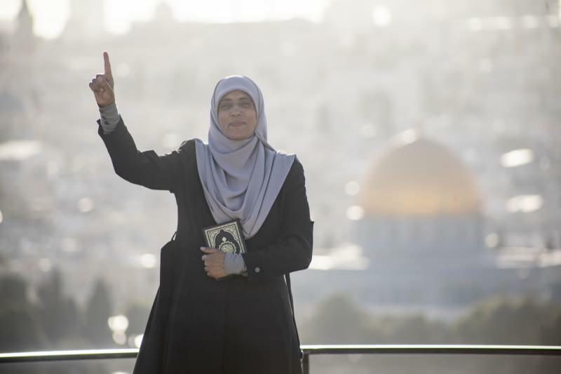 Freiwillige weibliche Wache der Masjid Al-Aqsa: Aqsa bis zu ihrem Tod ...