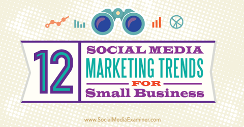 Social Media Marketing Trends für kleine Unternehmen