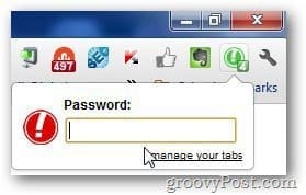 PanicButton-Passwort