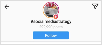 Anzahl der Gesamtbeiträge für einen bestimmten Instagram-Hashtag