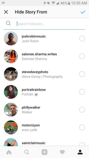 Sie können bestimmte Instagram-Follower daran hindern, Ihre Geschichten zu sehen.