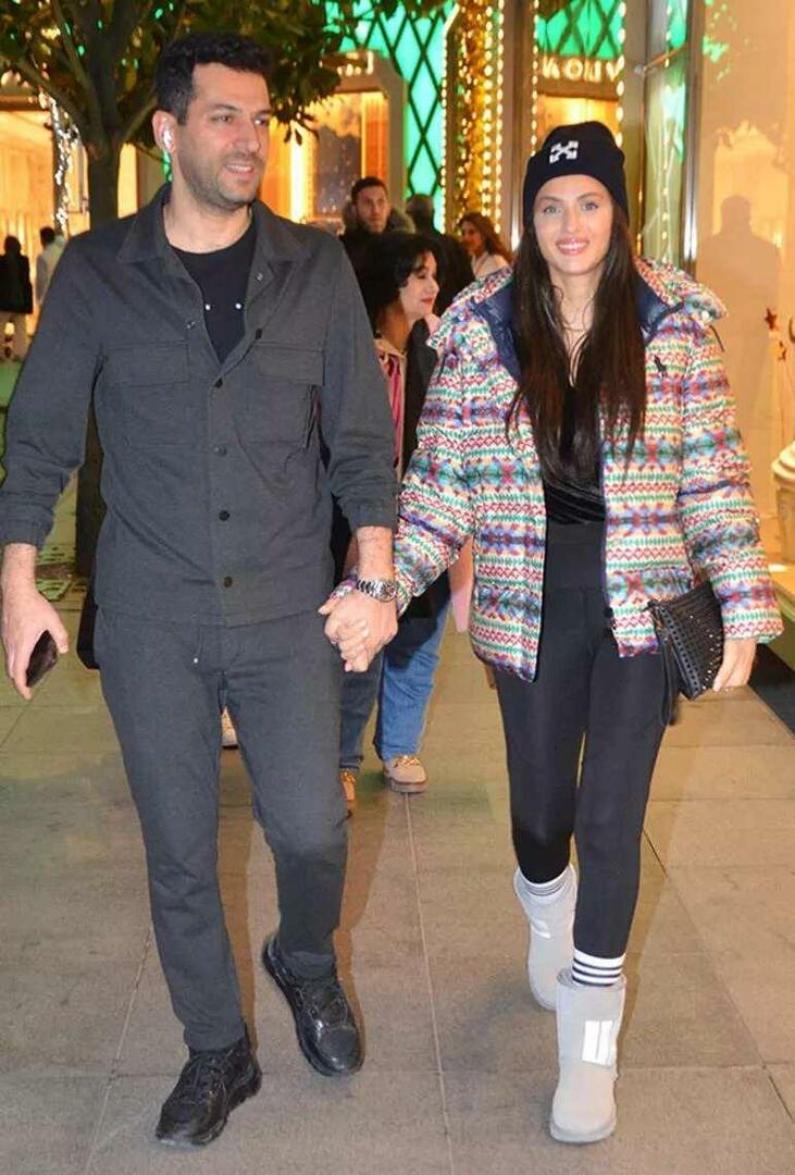 Murat Yıldırım und seine Frau İman Elbani