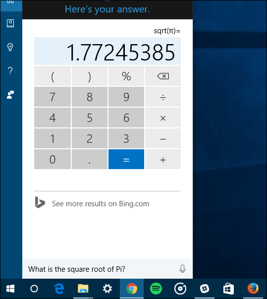 Cortana Mathe