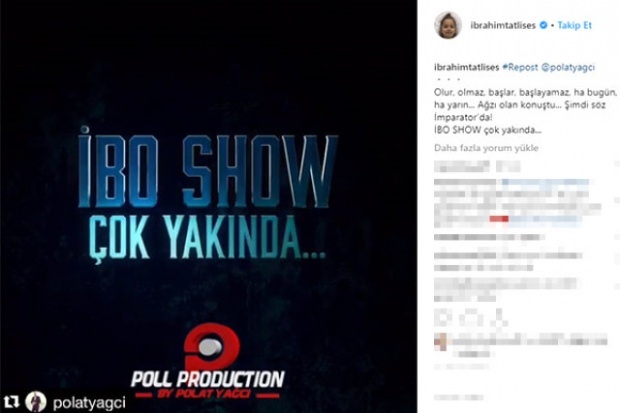 İbrahim Tatlıses kehrt mit "İbo Show" auf die Bildschirme zurück!