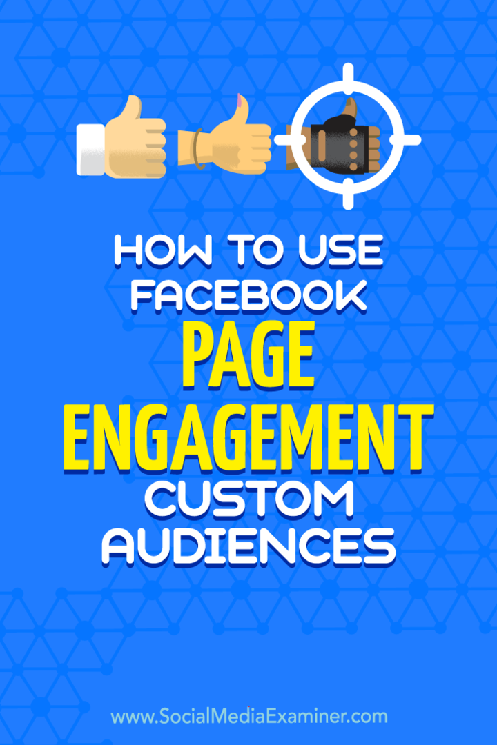 So verwenden Sie das Engagement für benutzerdefinierte Facebook-Seiten: Social Media Examiner