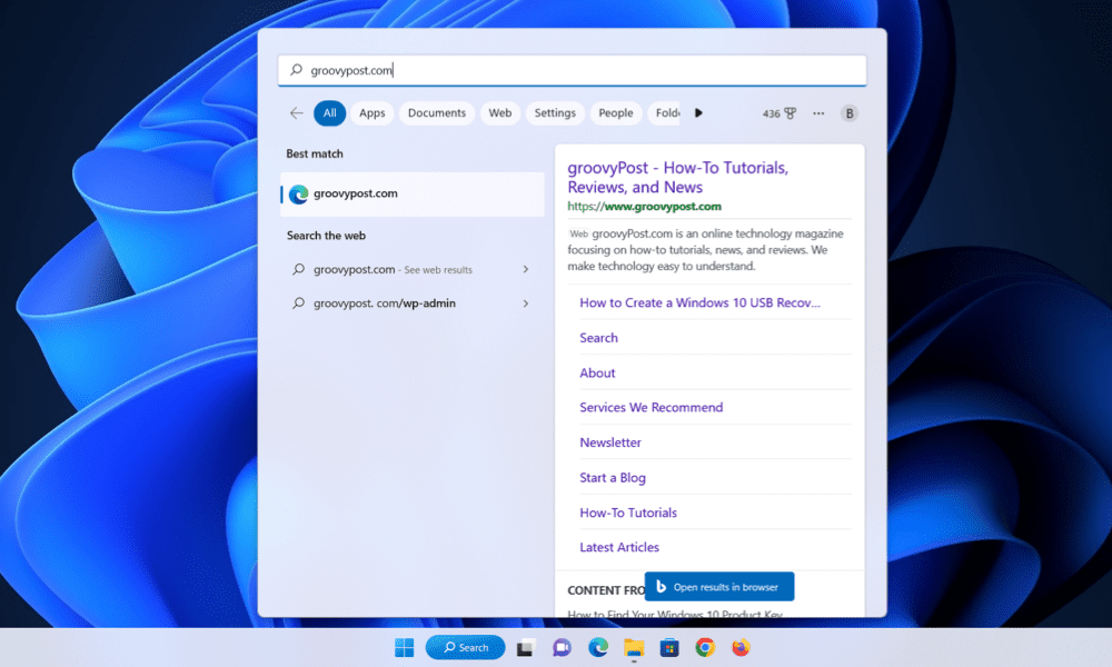 Windows 11-Suche vorgestellt