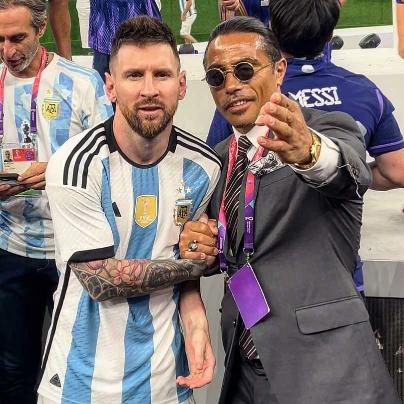 Nusret und Messi