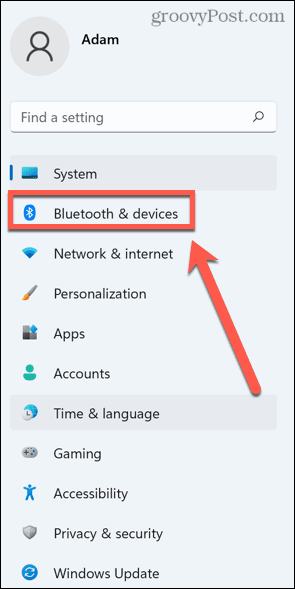 Windows 11 Bluetooth und Geräte
