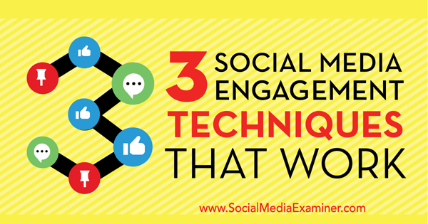 Social-Media-Engagement-Techniken