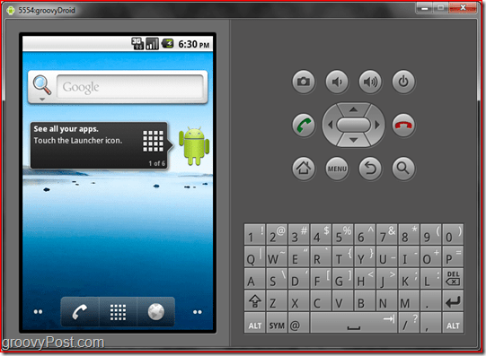 Virtuelles Android-Handy