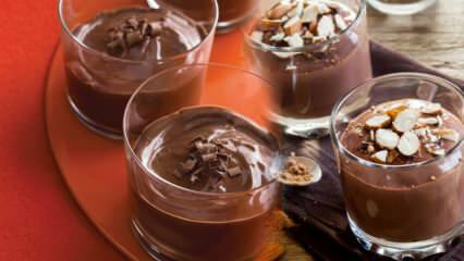 Nimmt Schokoladenpudding an Gewicht zu? Home Bananen- und Diätschokoladenpuddingrezept