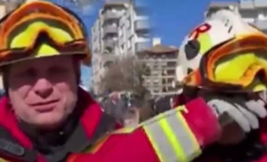 Aus dem Erdbebengebiet brach der ungarische Such- und Rettungsspezialist in Tränen aus! 