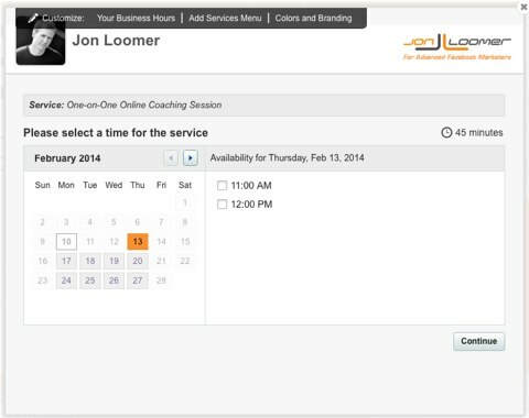 Jon Loomer Scheduling