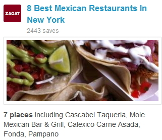 zagat foursquare Beispiel