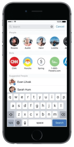 Facebook Messenger Plattform Beta