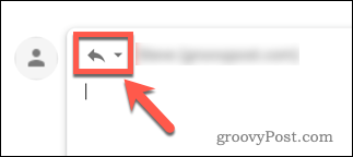 Gmail-Typ der Antwortschaltfläche