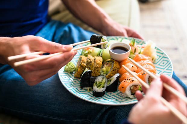 Zutaten für Sushi
