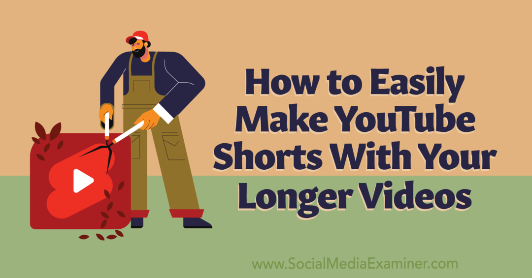 So erstellen Sie YouTube Shorts-Social Media Examiner