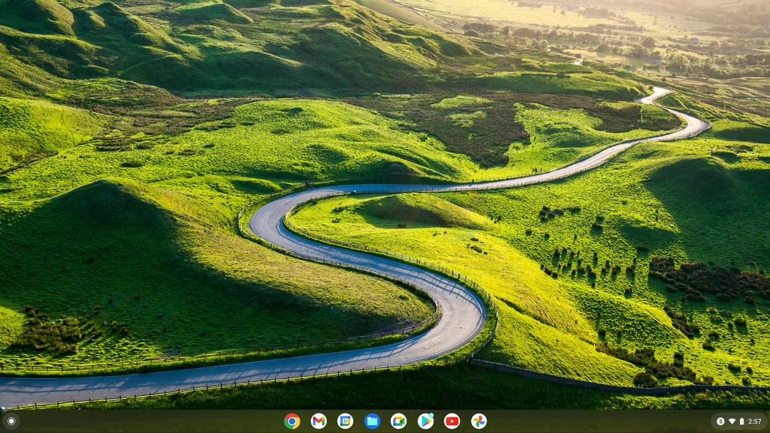 Reinigen Sie den Startbildschirm des Chromebooks