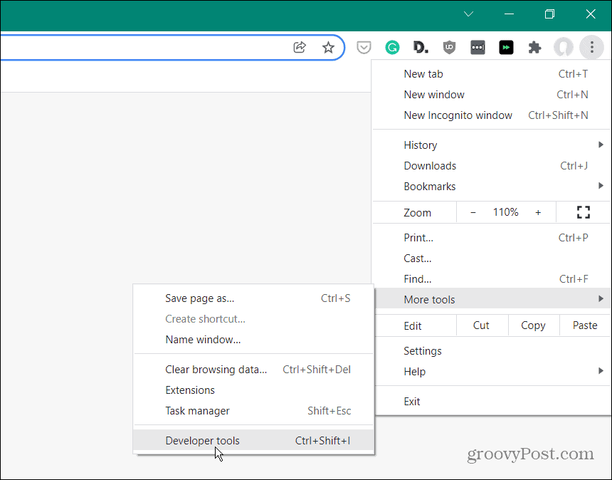 Chrome-Entwicklertools