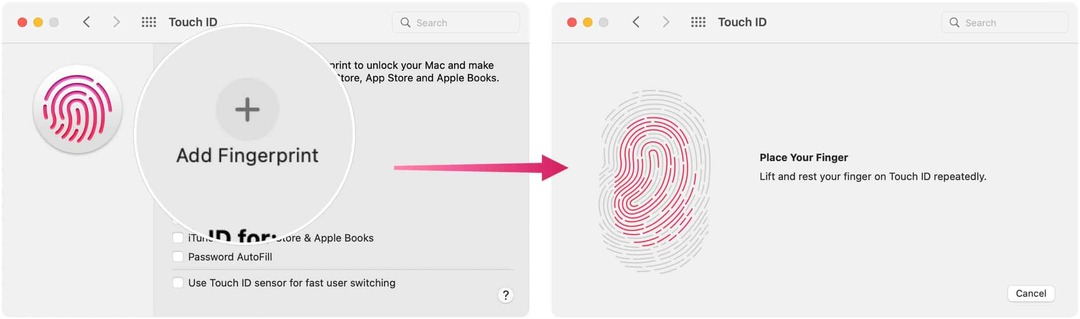 Probleme mit der Touch-ID: Fingerabdruck hinzufügen