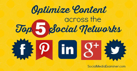Optimieren Sie Inhalte für Updates in sozialen Netzwerken