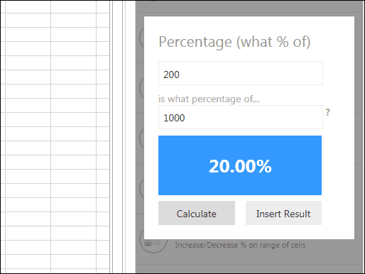 Prozentsatz